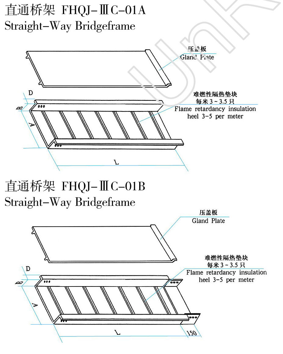 直通橋架 FHQJ-ⅢC-01A