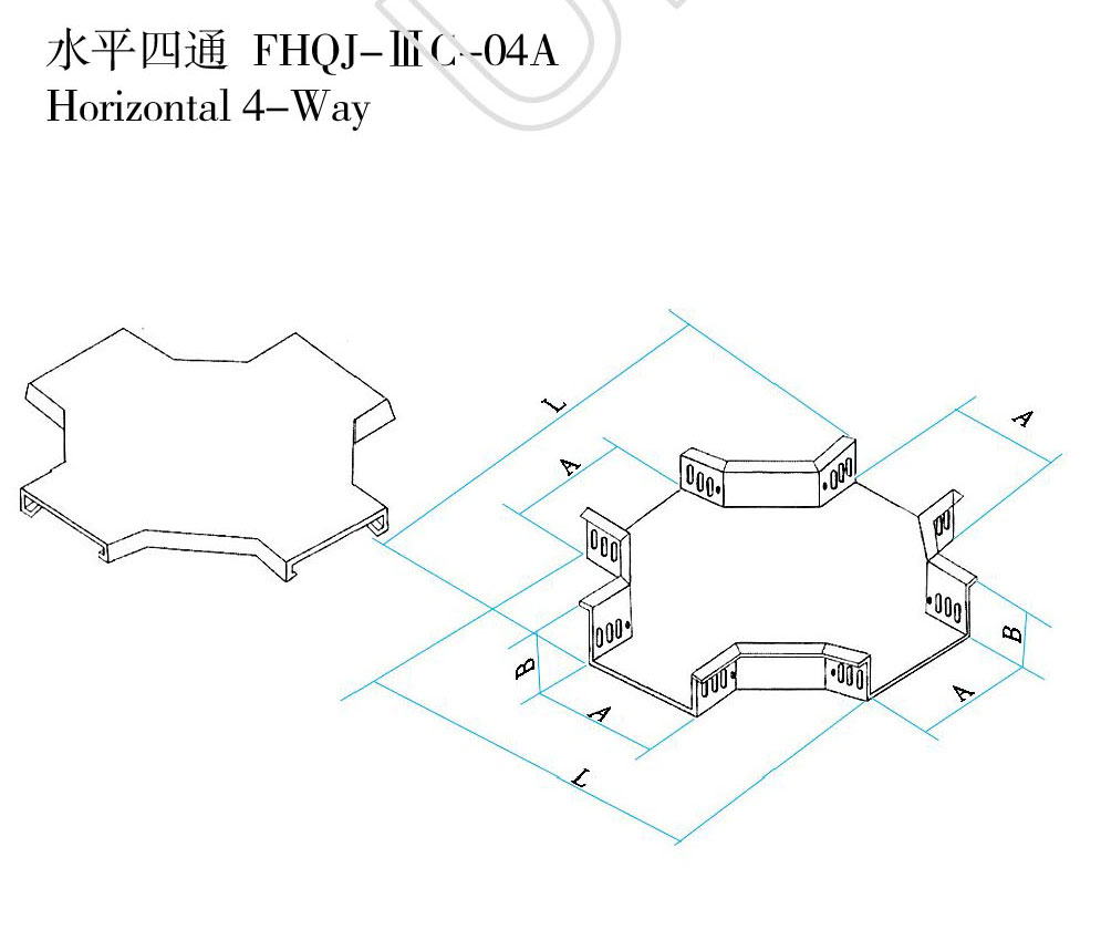 水平四通 FHQJ-ⅢC-04A