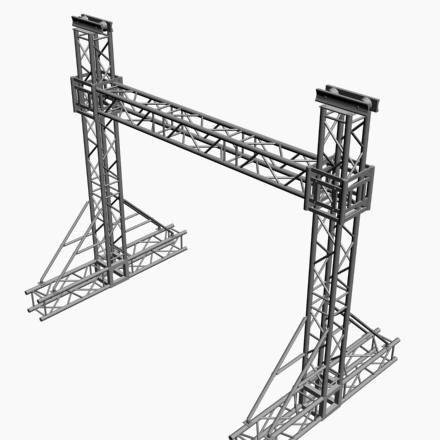 舞台灯光架搭?  width=