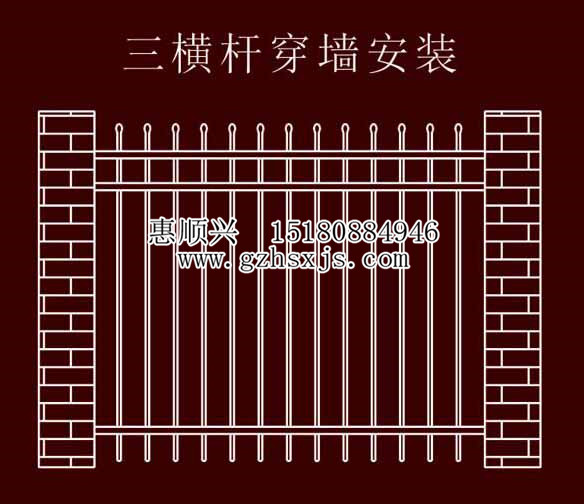 贵州锌钢栏杆安装