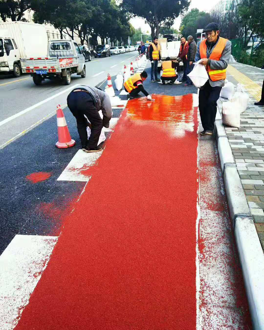 防滑路面